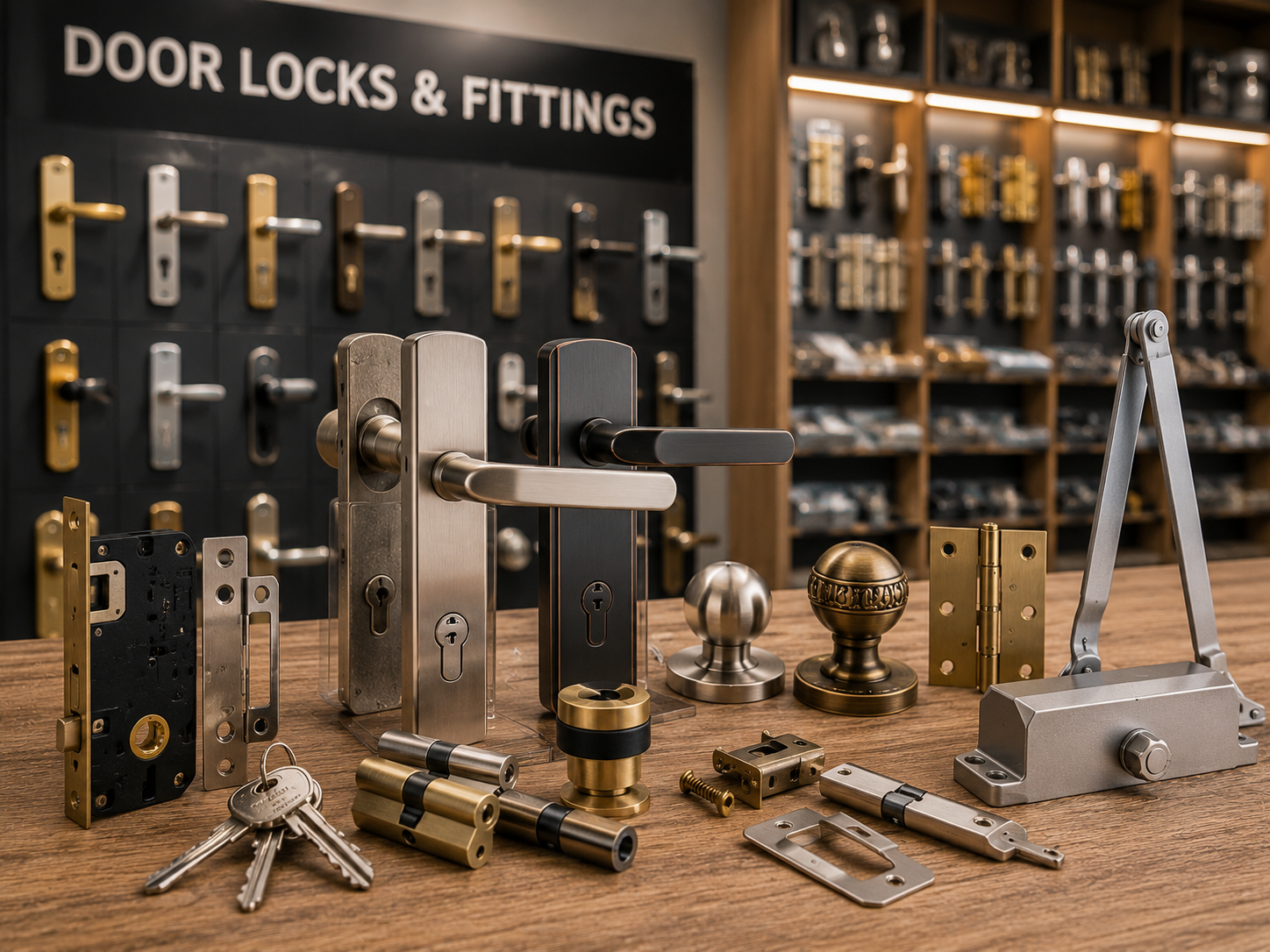 Door Locks & Security Fittings